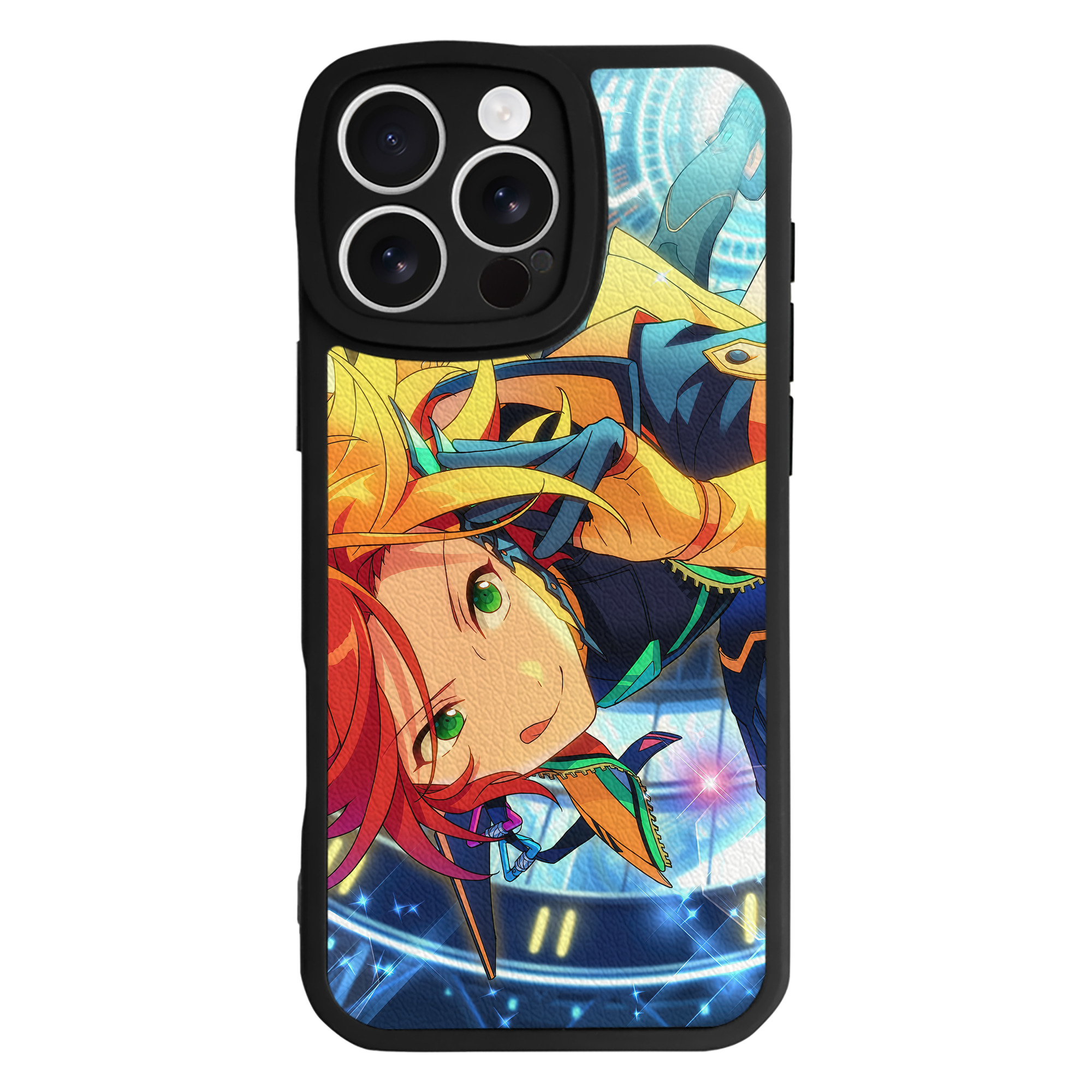 （画像用） あんさんぶるスターズ! Ensemble Stars 【iPhone 16シリーズ対応】シリコンスマホケース（レザー調） 材質：シリコン